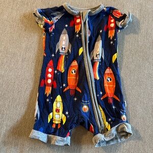 Little Sleepies 0-3mo Shorty - Rockets 🚀
